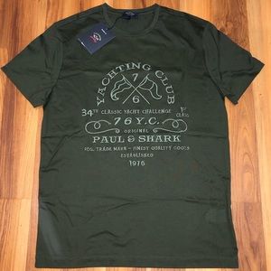 Paul & Shark Men’s Tee - Shark Fit